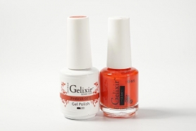 Gelixir Soak Off Gel All In One Set - Firebrick GX021