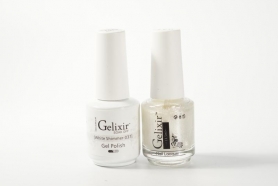 Gelixir Soak Off Gel All In One Set - White Shimmer GX037