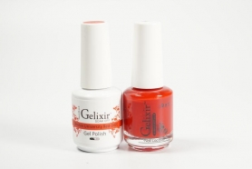 Gelixir Soak Off Gel In One Set -Boston University Red GX040