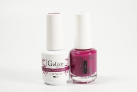 Gelixir Soak Off Gel All In One Set - Deep Carmine GX045