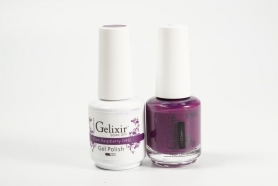 Gelixir Soak Off Gel All In One Set - Dark Raspberry GX046