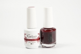 Gelixir Soak Off Gel All In One Set - Burgundy GX048