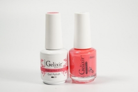 Gelixir Soak Off Gel All In One Set- Radical Red  GX057