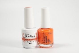 Gelixir Soak Off Gel All In One Set- Gold Mango  GX059