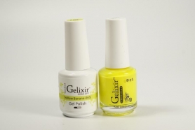 Gelixir Soak Off Gel All In One Set- Yellow Banana  GX065