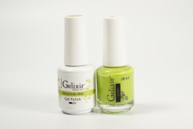 Gelixir Soak Off Gel All In One Set- Olive Drab  GX068