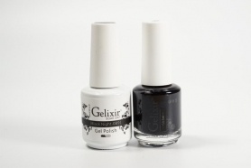 Gelixir Soak Off Gel All In One Set- Black Night  GX089