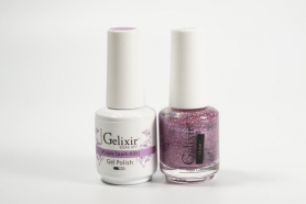 Gelixir Soak Off Gel All In One Set- Purple Spark GX095