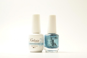 Gelixir Soak Off Gel All In One Set- Metallic Ocean  GX097