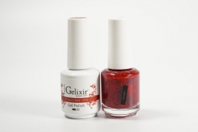 Gelixir Soak Off Gel All In One Set- Classic Red  GX105