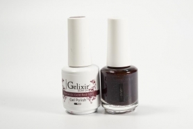 Gelixir Soak Off Gel All In One Set-Romantic Glod Red  GX107