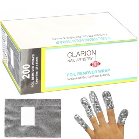 Clarion Nail Artistry Foil Remover Wrap 200PK NW202/19813