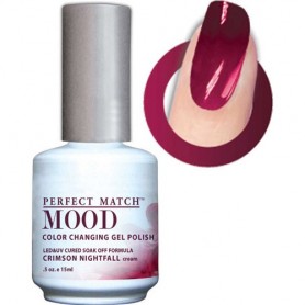 Perfect Match Mood color changing Crimson Nightfall MPMG18