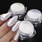 Pearl White Mirror Nail Powder 3pcs 00103