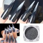 Mirror Nail Glitter Chrome Powder - Black 00450