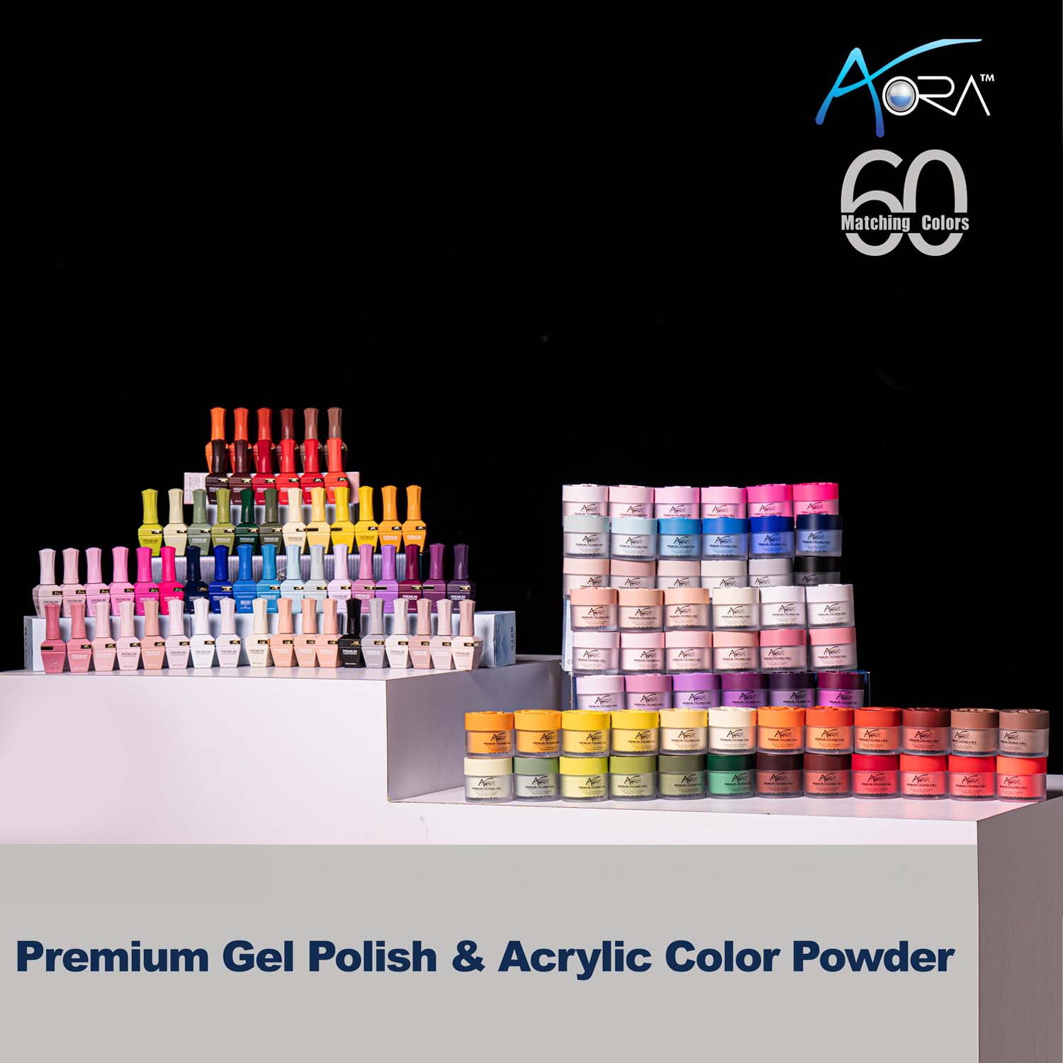 Aora Premium UV/LED Chrome Matte Top Gel 0.61 oz A245003-03