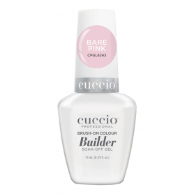 Cuccio LED/UV Brush-On Builder 0.43 oz - Bare Pink CPGL6243