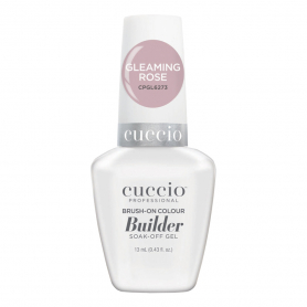 Cuccio LED/UV Brush-On Builder 0.43oz-Gleaming Rose CPGL6273