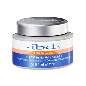 Ibd Hard Gel LED/UV Builder Gel - Natural II  56g/2 oz 72180