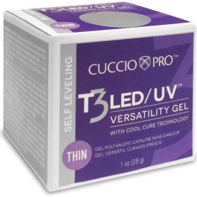 CuccioProT3 LED/UV Self Leveling Thin 1oz - Clear 6938-LED