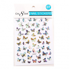 Cre8tion Nail Art Sticker Butterfly 07 1101-1115