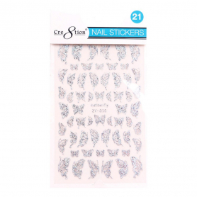 Cre8tion Nail Art Sticker Butterfly 21 1101-1132