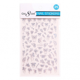 Cre8tion Nail Art Sticker Butterfly 25 1101-1136