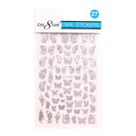 Cre8tion Nail Art Sticker Butterfly 27 1101-1138