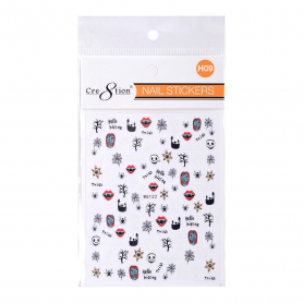 Cre8tion Nail Art Sticker Halloween H09 1101-1154