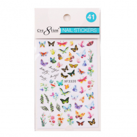 Cre8tion Nail Art Sticker Butterfly 41 1101-1172