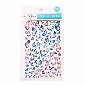 Cre8tion Nail Art Sticker Butterfly 55 1101-1186