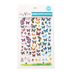 Cre8tion Nail Art Sticker Butterfly 56 1101-1187