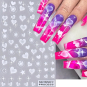 3D Nail Art Stickers Airbrush Gradient Effect 11520