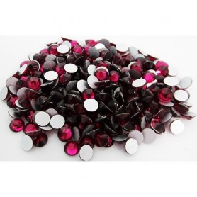 Pave Crystal Pedicure 244 Pack - Fuschia