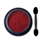 Metal Mirror Effect Nail Glitter Powder Red 46283-4