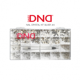 DND Nail Crystal Kit Silver #4 68345