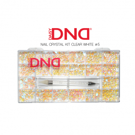 DND Nail Crystal Kit Clear White #5 68369