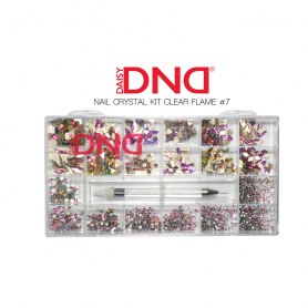 DND Nail Crystal Kit Clear Flame #7 68406