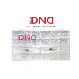 DND Nail Crystal Kit Clear Pure #6 68420