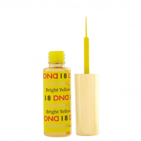 DND Nail Art Gel 0.25 fl oz/9 ml - Bright Yellow DND18