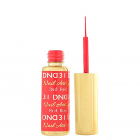 DND Nail Art Gel 0.25 fl oz/9 ml - Red Red DND31