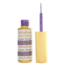 DND Nail Art Gel 0.25 fl oz/9ml - Palladium Purple DND59