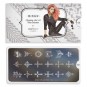 MoYou Nail Art Plate Collection Biker 04 #MPBIK04