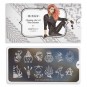 MoYou Nail Art Plate Collection Biker 07 #MPBIK07