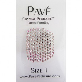 Pave Crystal Pedicure Mini Kit, 8pcs -  Black Diamond