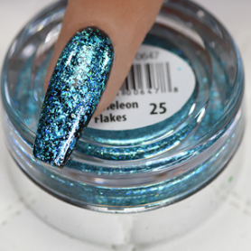 Cre8tion Chameleon Flakes 25 Nail Art Effect 0.5 g 1101-0647