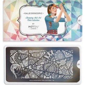 MoYou Nail Art Plate Collection Kaleidoscope 01 #MPKAL01