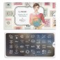 MoYou Nail Art Plate Collection Lingo 06 #MPLIN06