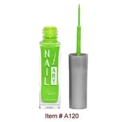 Nubar Nail Art Strippers Neon Lime A120