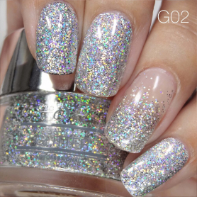 Cre8tion Nail Art Glitter 1 fl oz/30g Glitter 02 #1101-0493